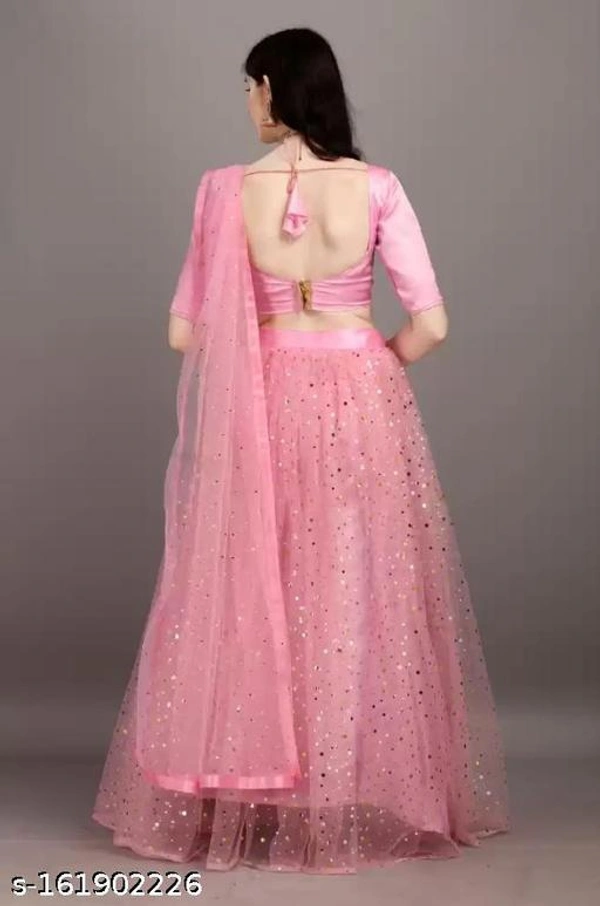Adrika New Lehengas Cloted  - Semi-Stitched