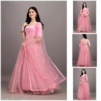 Adrika New Lehengas Cloted  - Semi-Stitched