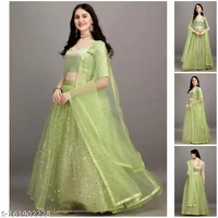Adrika New Lehengas Cloted  - Semi-Stitched