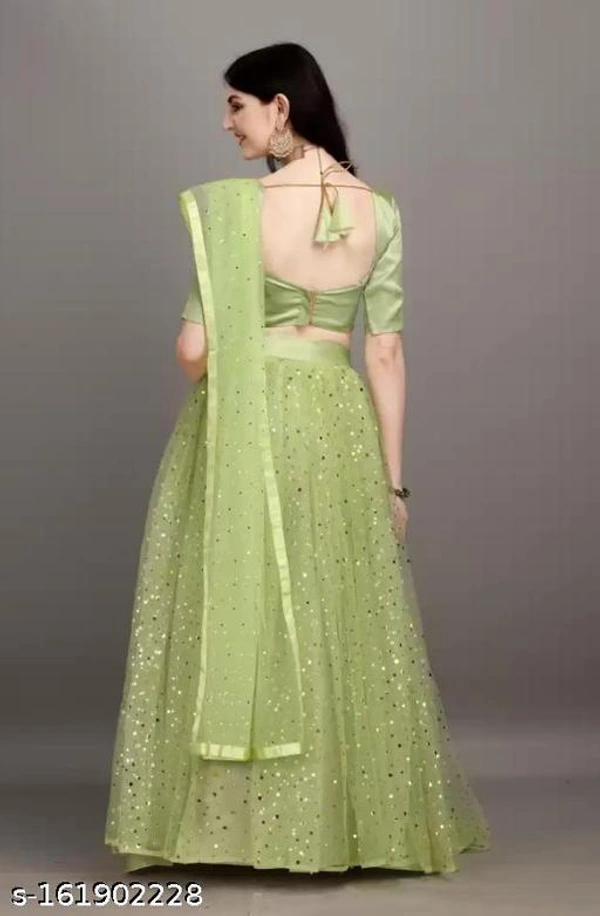 Adrika New Lehengas Cloted  - Semi-Stitched