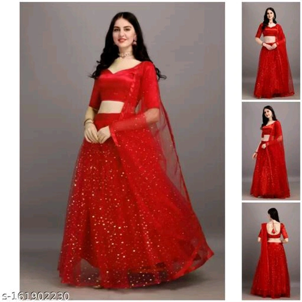 Adrika New Lehengas Cloted  - Semi-Stitched