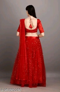 Adrika New Lehengas Cloted  - Semi-Stitched