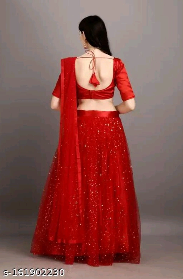 Adrika New Lehengas Cloted  - Semi-Stitched