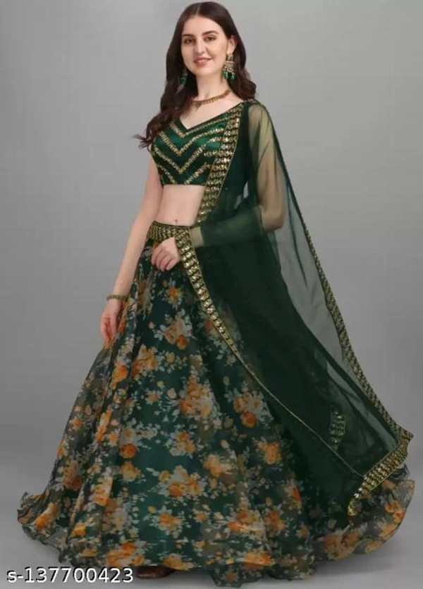 Women Lehenga Choli High Voted  - Semi-Stitched