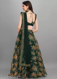 Women Lehenga Choli High Voted  - Semi-Stitched