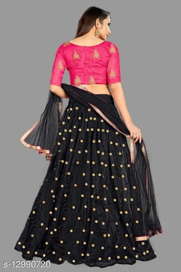 Simple Beautiful Wedding Partywear Lehengas  - Free-Size