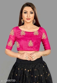 Simple Beautiful Wedding Partywear Lehengas  - Free-Size