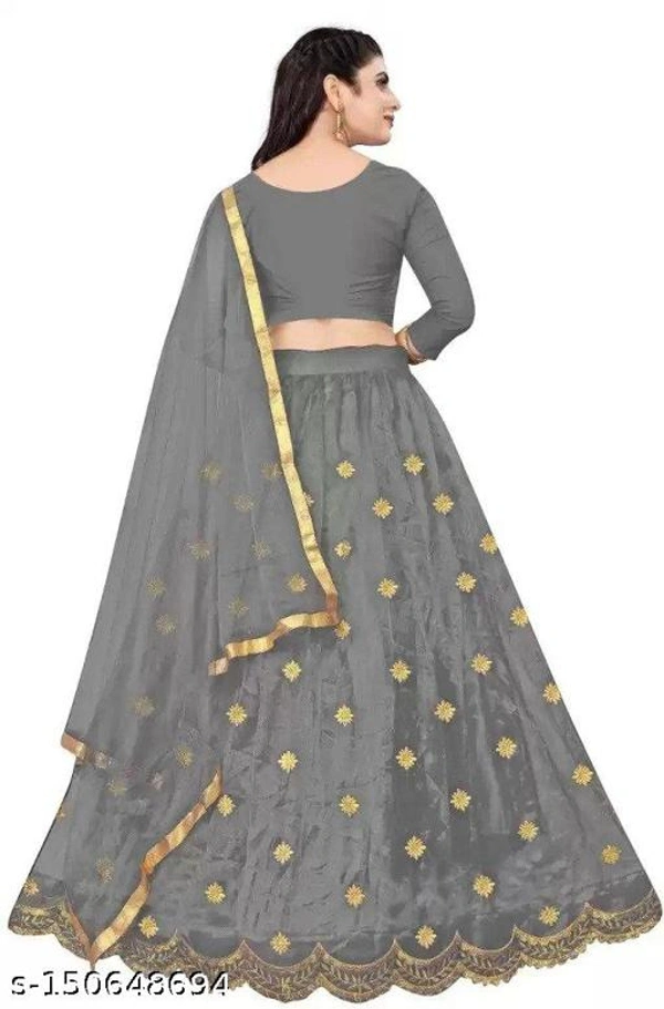 Zulmi Women Embroidery Lehengas - Free Size