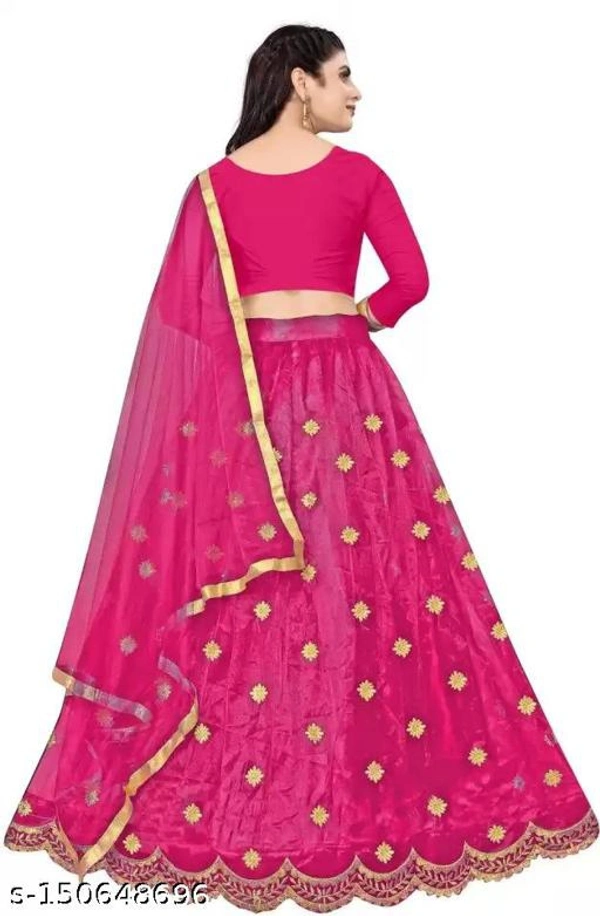 Zulmi Women Embroidery Lehengas - Free Size