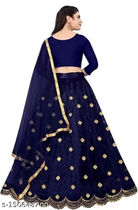 Zulmi Women Embroidery Lehengas - Free Size