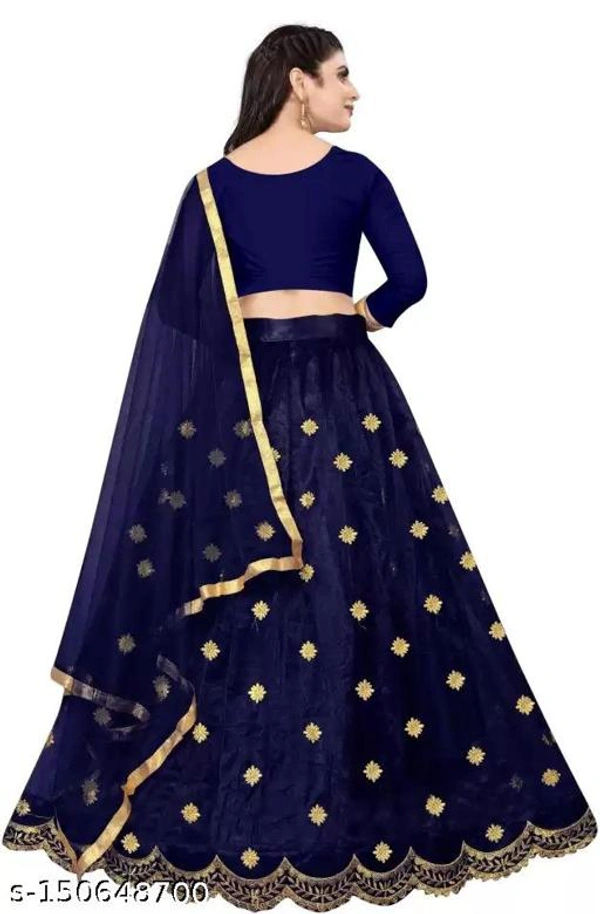 Zulmi Women Embroidery Lehengas - Free Size