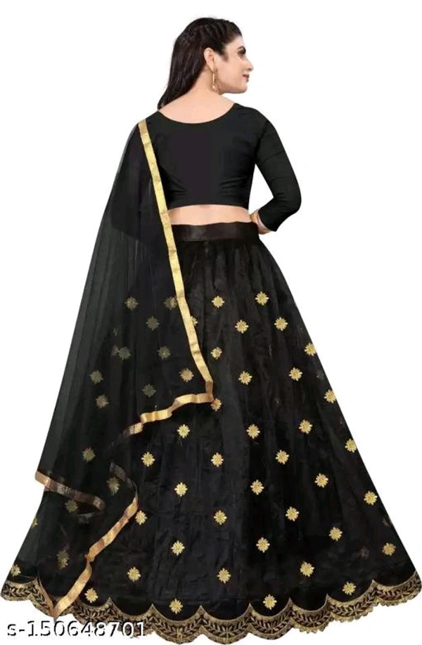 Zulmi Women Embroidery Lehengas - Free Size