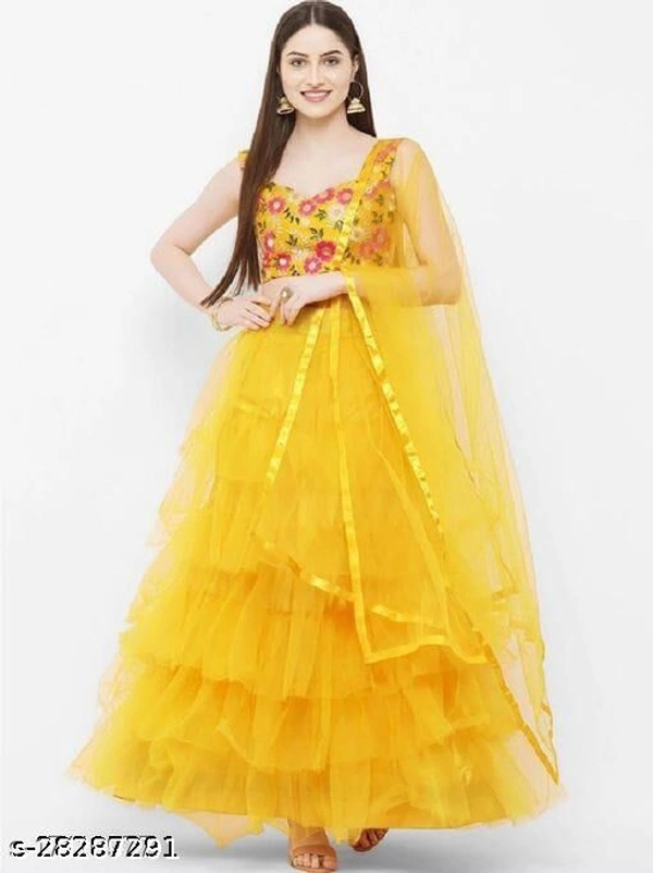 Banita New Faishonable Women Lehenga  - Free Size