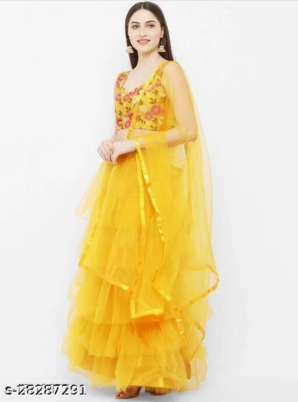 Banita New Faishonable Women Lehenga  - Free Size