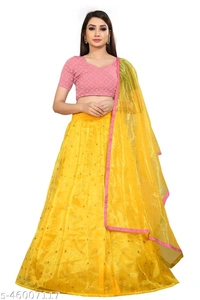 Abhisarka Faishonable Lehengas - Free Size