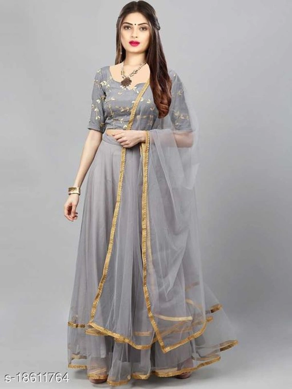 New Latest Colourful Brindal Lehengas  - Semi Stitched