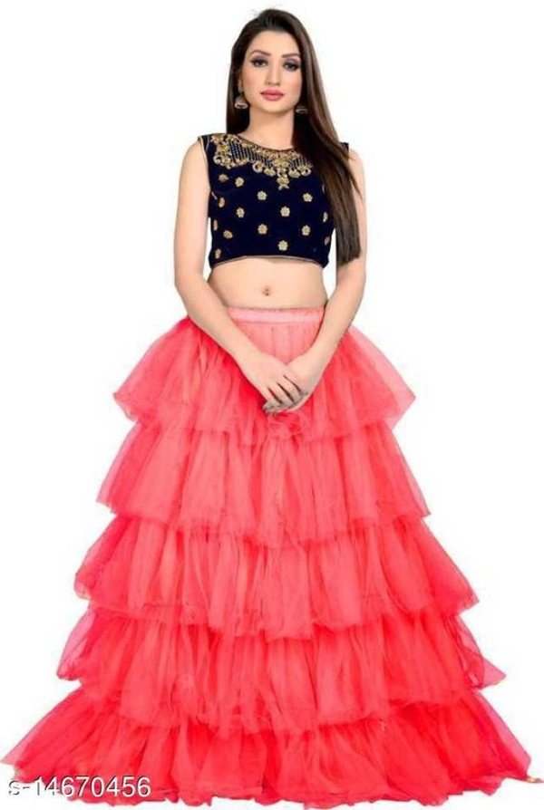 Banita New Faishonable Women Lehenga  - Free Size