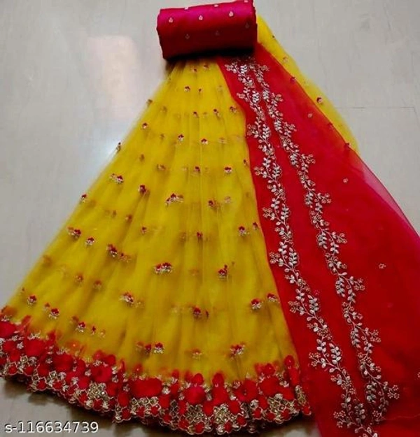 New Lehenga Fancy Choli  - Free Size