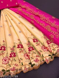 Triputi Banarasi Lehenga Choli Collection  - Free Size