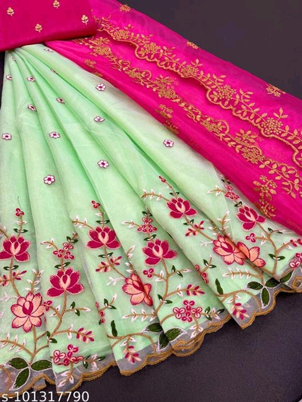 Triputi Banarasi Lehenga Choli Collection  - Semi Stitched