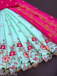 Triputi Banarasi Lehenga Choli Collection  - Free Size