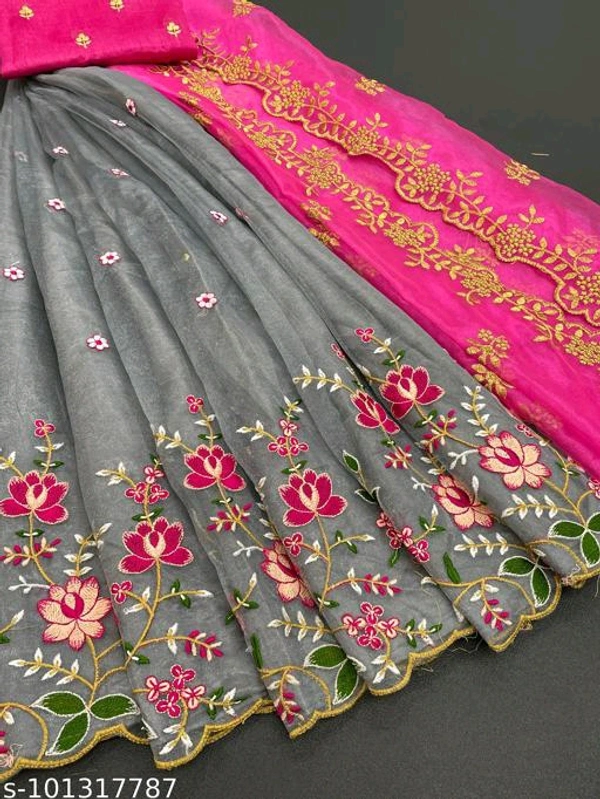 Triputi Banarasi Lehenga Choli Collection  - Un Stitched