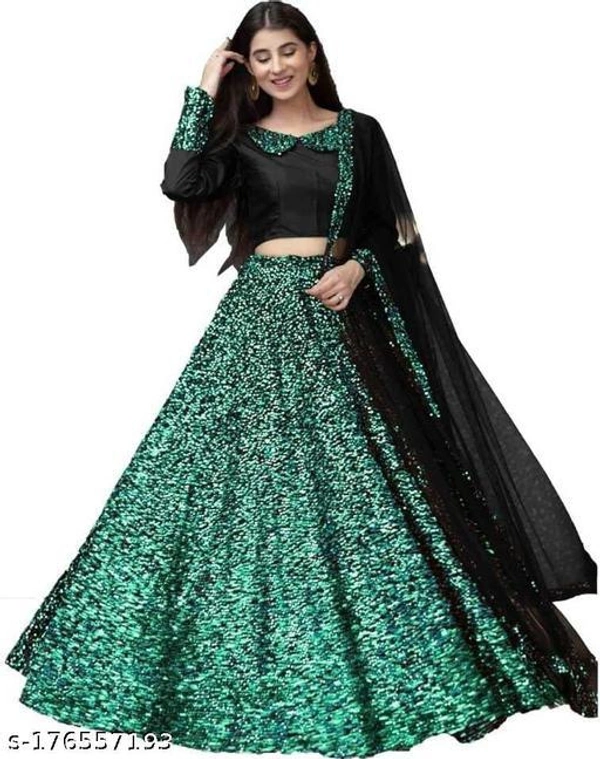 Sequence Lehnga Choli  - Semi Stitched