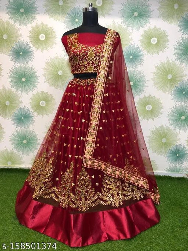 Flux_176_Lehenga_p19 _Wedding  - Semi Stitched