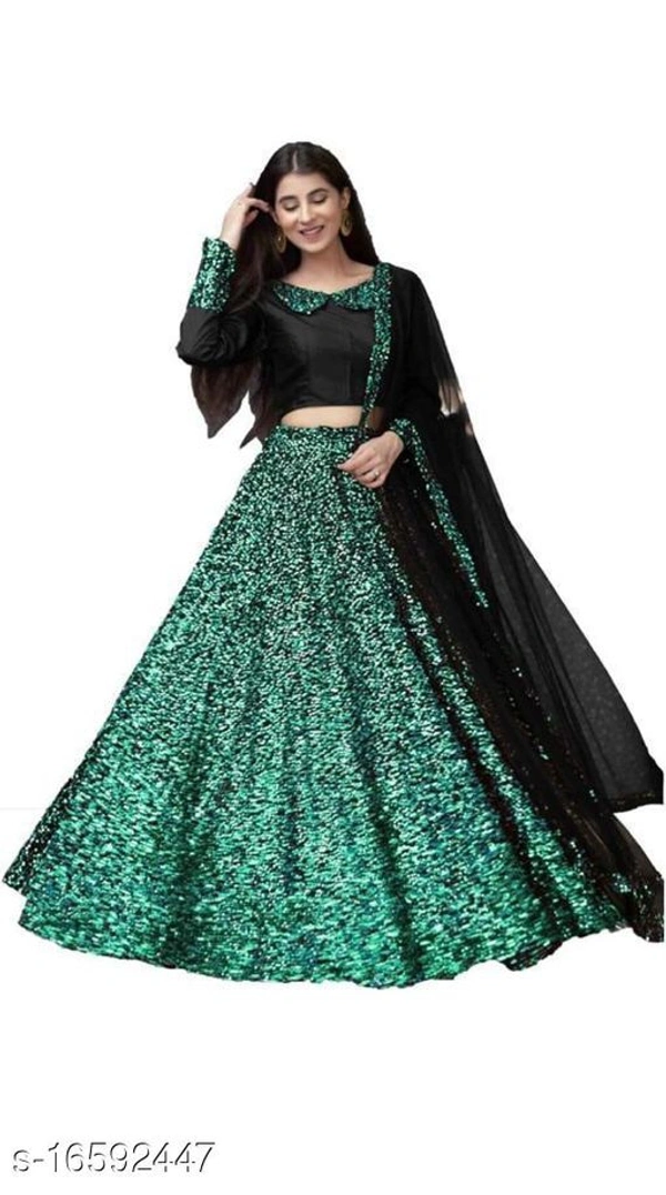 Akshara Petite Beautiful Lehnga Choli  - Semi-stitched