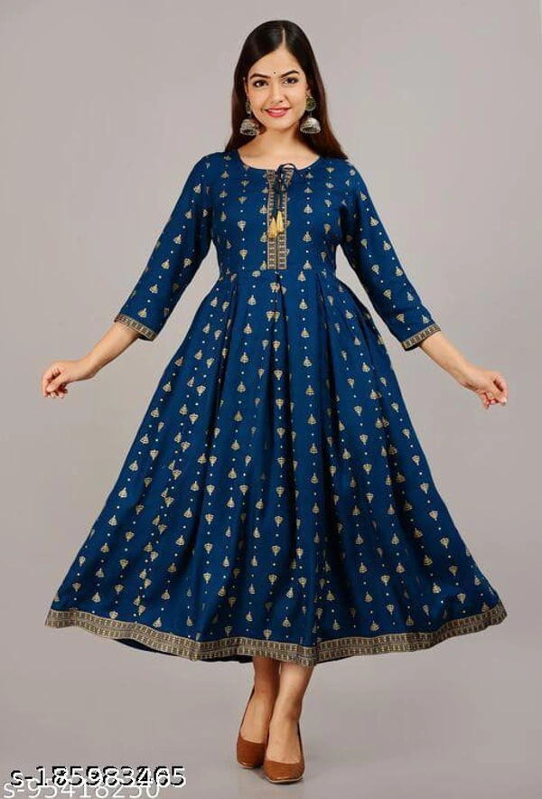 Anarkali Gown For Women  - M