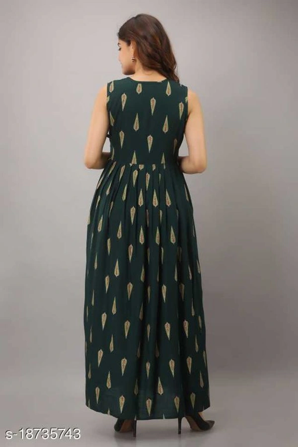 Jd Printed Rakul Gown Designer Embroidery Self-conteted  - M