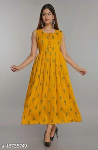 Jd Printed Rakul Gown Designer Embroidery Self-conteted  - L