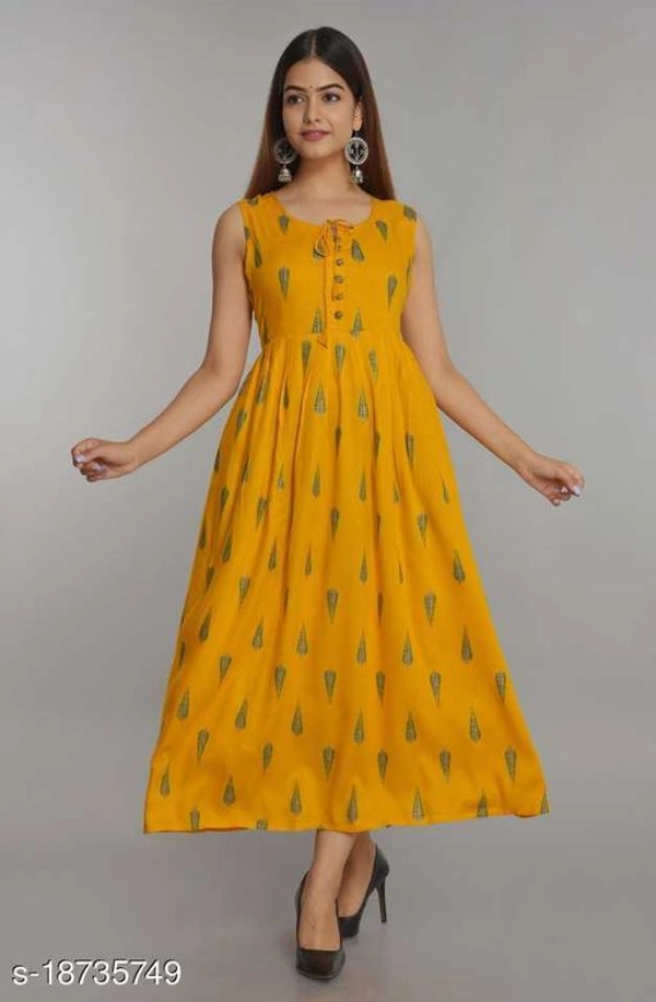 Jd Printed Rakul Gown Designer Embroidery Self-conteted  - L