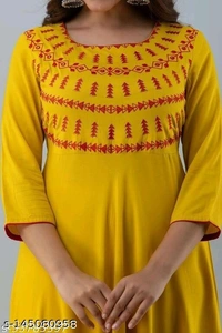 Anarkali Gown For Women  - L