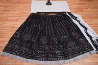 Black Colour Embroidery Prerit Lehenga - Semi-stitched