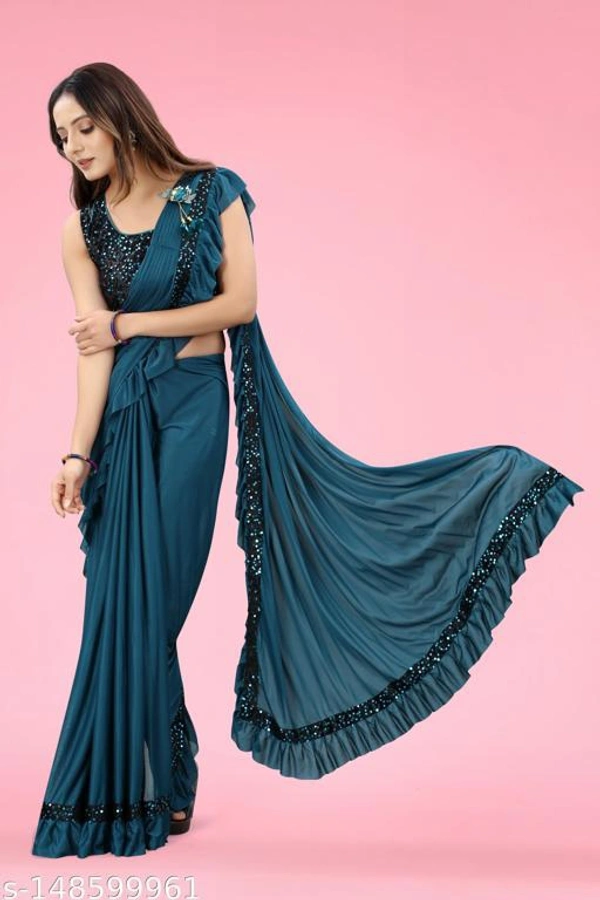 Siddhi Weaves Faishon Zari Woven Banarasi Silk Saree  - Free Size