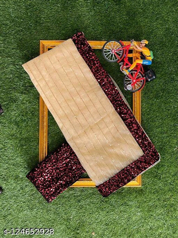 Siddhi Weaves Faishon Zari Woven Banarasi Silk Saree  - Free Size