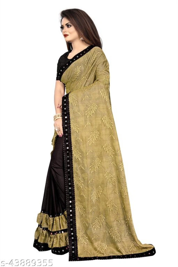 Siddhi Weaves Faishon Zari Woven Banarasi Silk Saree  - Free Size