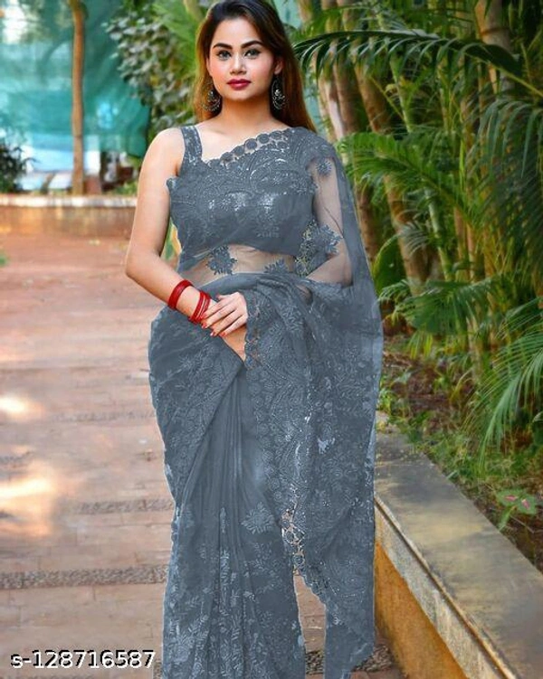 Siddhi Weaves Faishon Zari Woven Banarasi Silk Saree  - Free Size