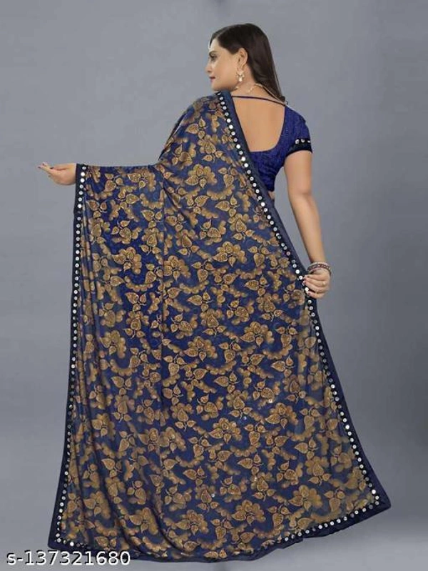 Siddhi Weaves Faishon Zari Woven Banarasi Silk Saree  - Free Size