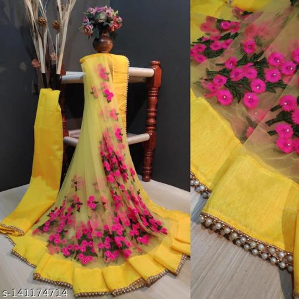 Siddhi Weaves Faishon Zari Woven Banarasi Silk Saree  - Free Size