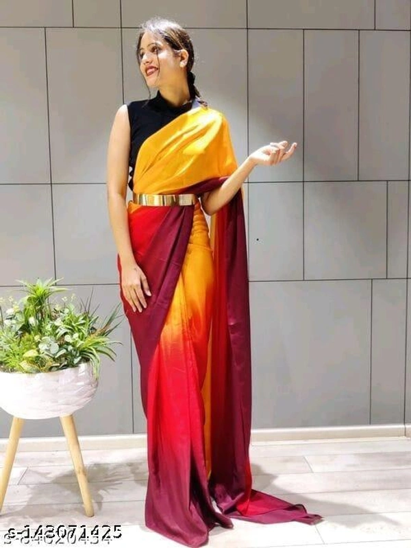 Siddhi Weaves Faishon Zari Woven Banarasi Silk Saree  - Free Size
