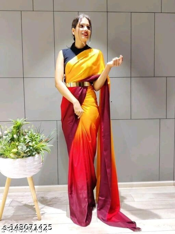 Siddhi Weaves Faishon Zari Woven Banarasi Silk Saree  - Free Size