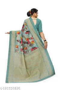 Siddhi Weaves Faishon Zari Woven Banarasi Silk Saree  - Free Size