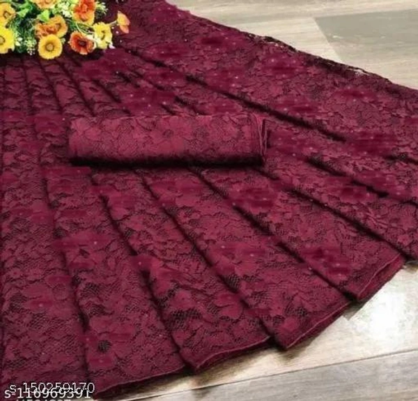 Siddhi Weaves Faishon Zari Woven Banarasi Silk Saree  - Free Size