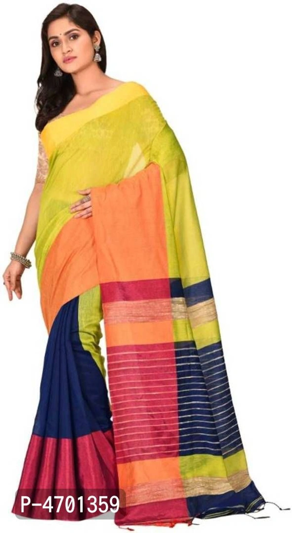 Siddhi Weaves Faishon Zari Woven Banarasi Silk Saree  - Free Size