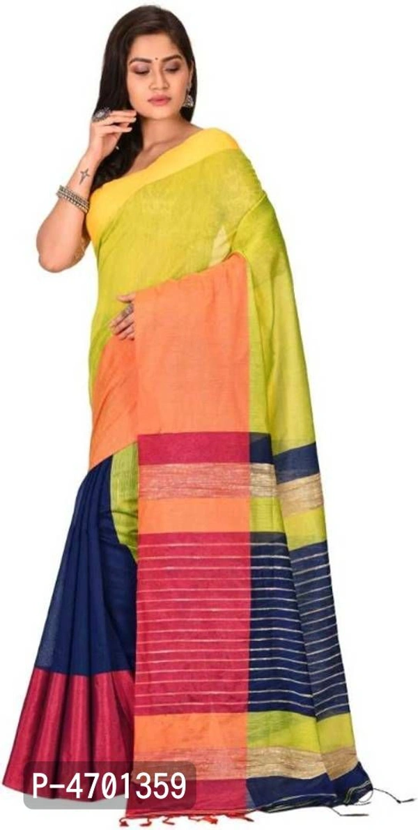 Siddhi Weaves Faishon Zari Woven Banarasi Silk Saree  - Free Size