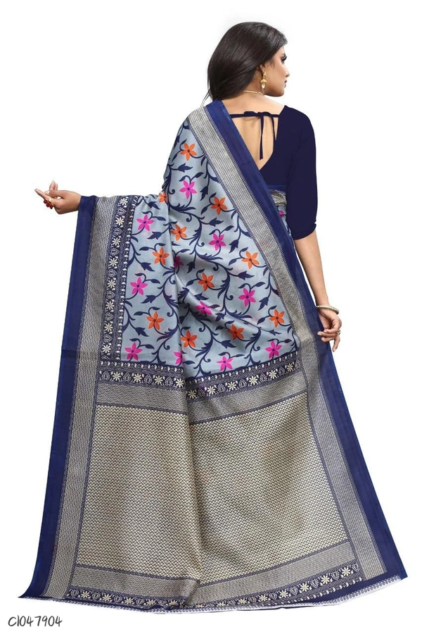 Siddhi Weaves Faishon Zari Woven Banarasi Silk Saree  - Free Size