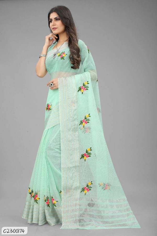 Siddhi Weaves Faishon Zari Woven Banarasi Silk Saree  - Free Size