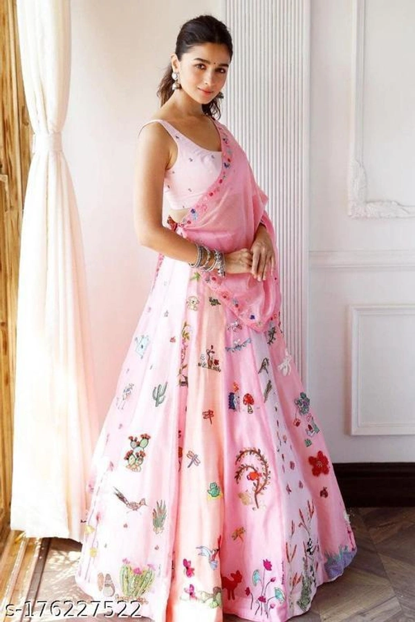 Exclusive Fancy Lhenga  - Free Size